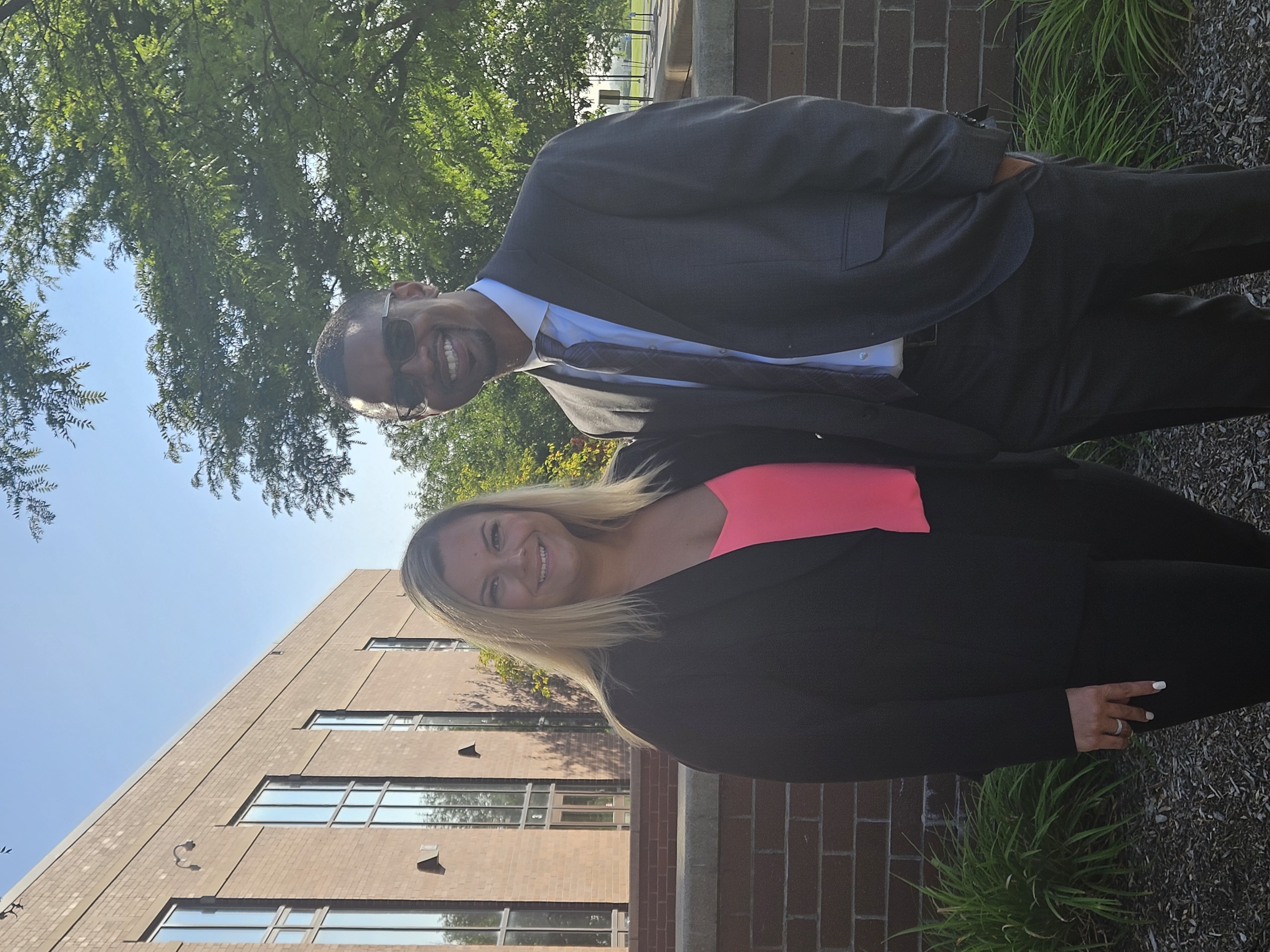 Jeron Shelton and Ana Poljak